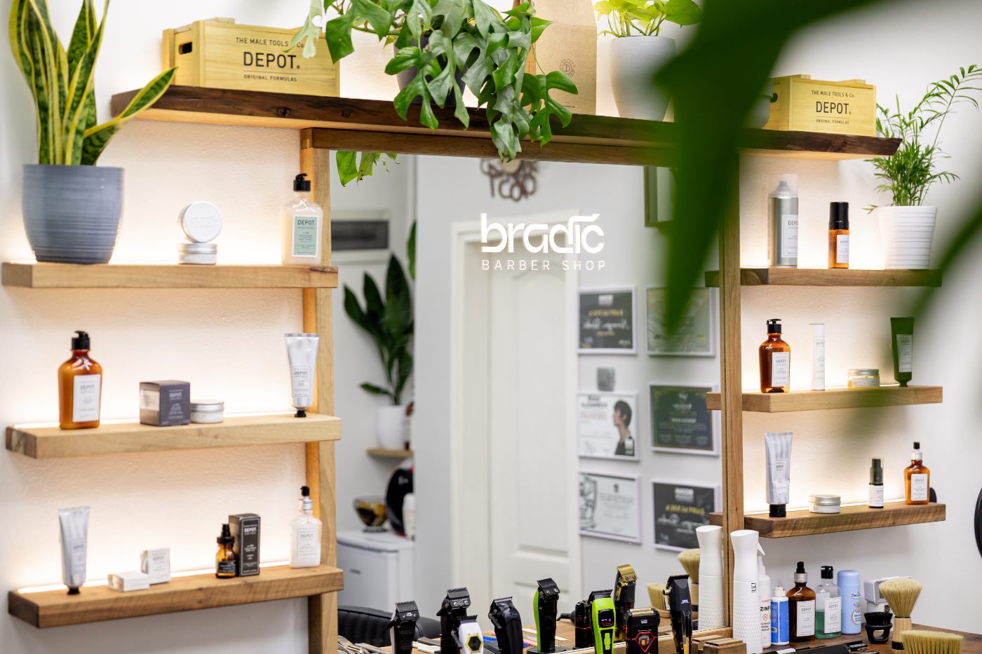 Radni prostor Bradić Barber Shop-a